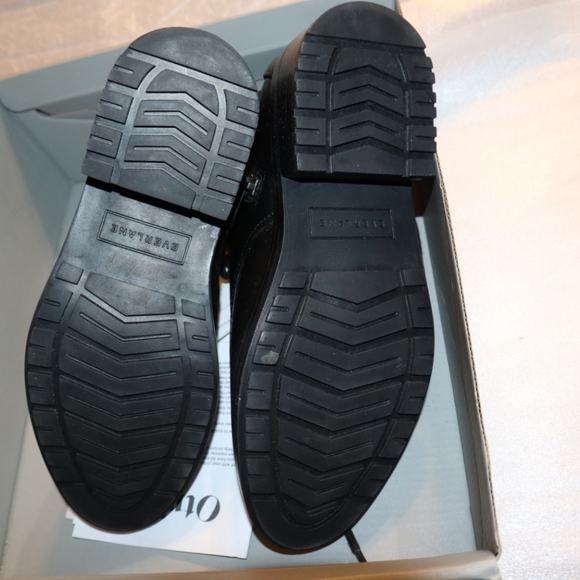 Everlane The Modern Utility Lace-Up Boot Black Women Size 5 NEW in box !! - Picture 10 of 11